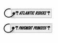 White Key Chain