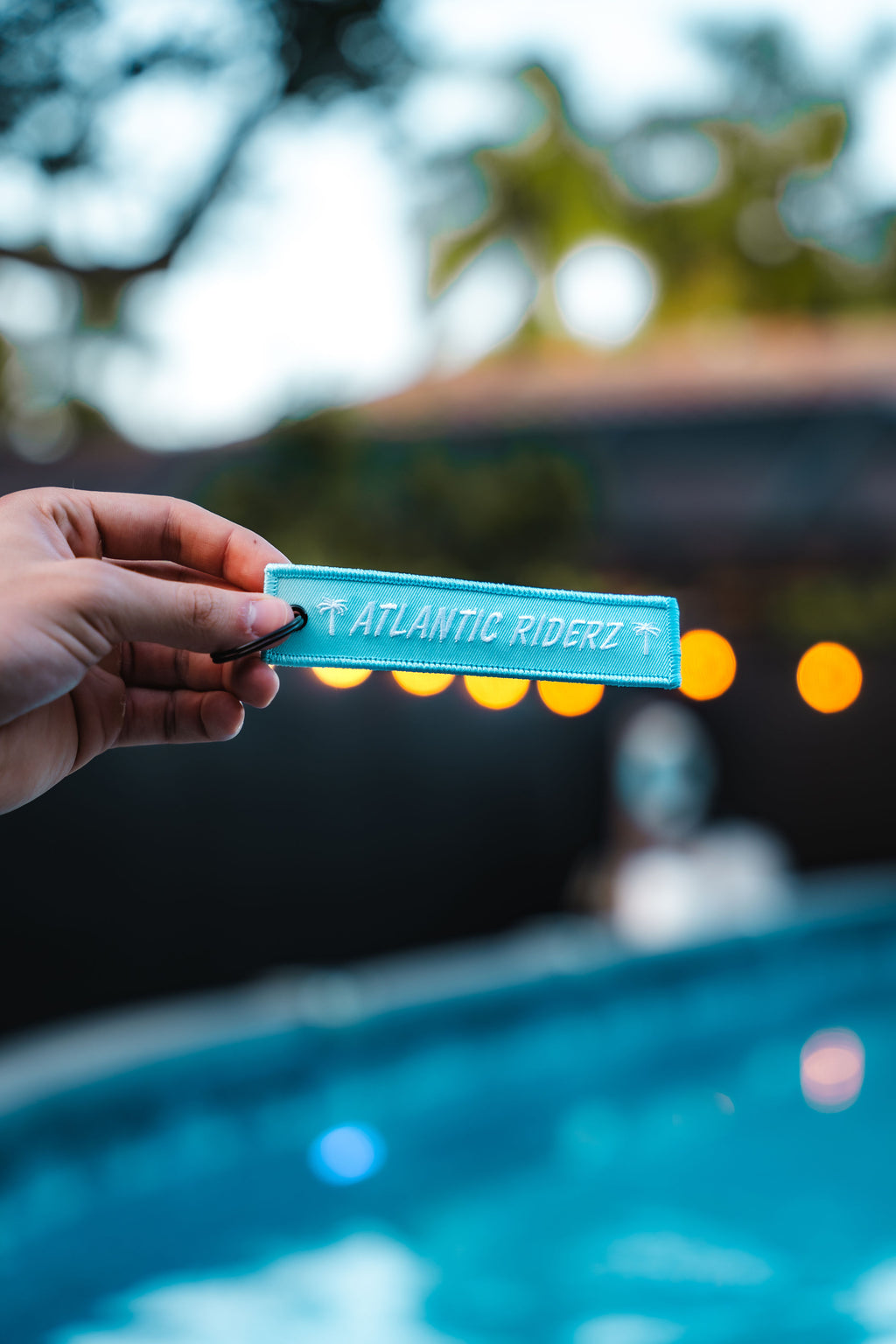 Baby Blue Key Chain